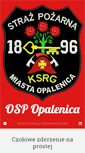 Mobile Screenshot of osp-opalenica.pl